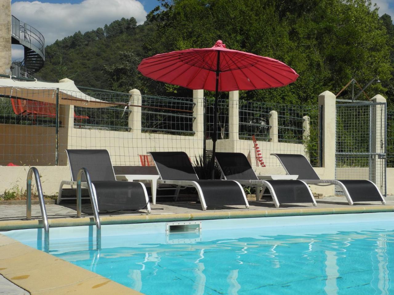 Le Comptoir Du Ranc De Bannes Hotel Sumene Bagian luar foto